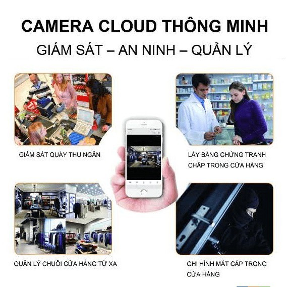 Camera IP Wifi Ebitcam E2-X độ phân giải 2.0mp hd 1280P - HÀNG cho thị trường CHÂU ÂU Cao Cấp.