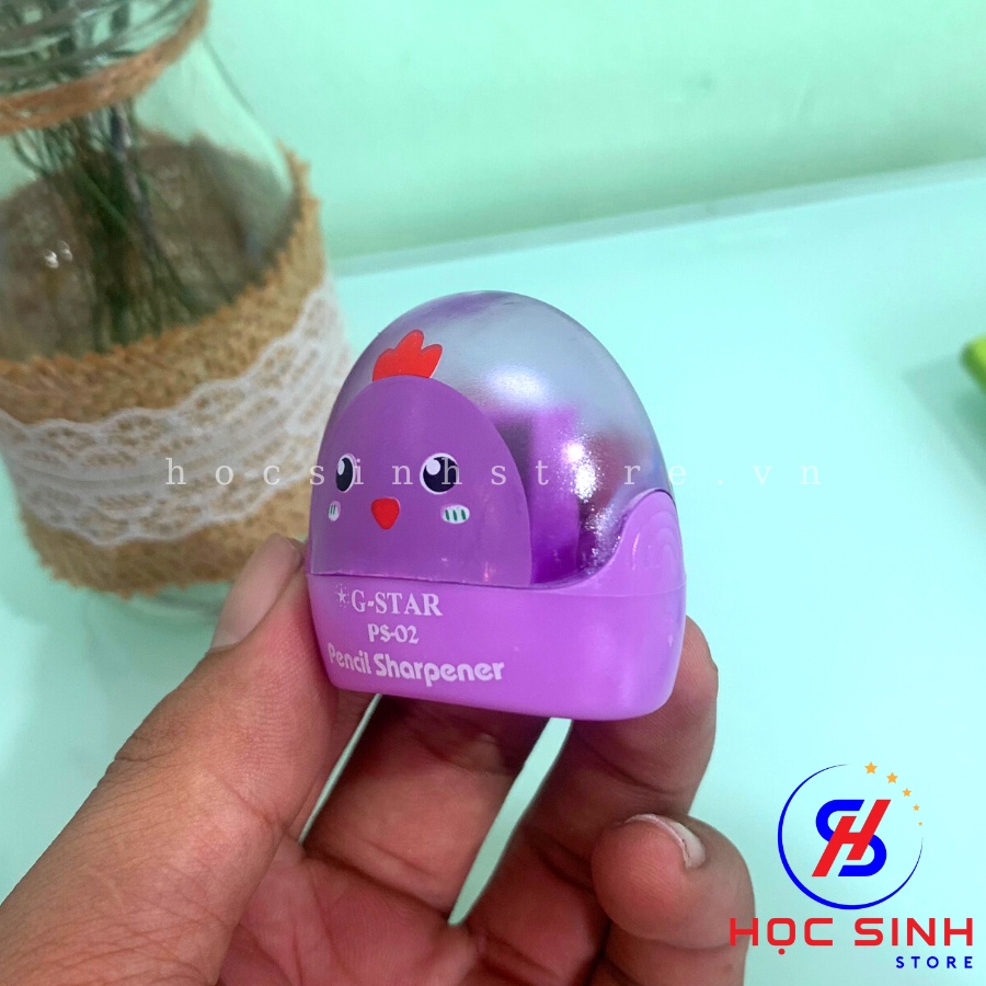 Combo 5 cái chuốt chì PS02 GSTAR 25 cái/hộp - Học Sinh Store