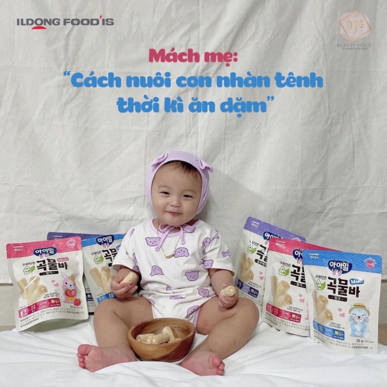 Bánh Cuộn Mini ILDong Hàn Quốc Gói 50G Cho Bé