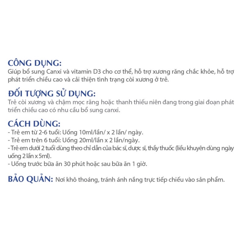 CAL HIKID BIGFAM Bổ Sung Canxi, Vitamin D3 Hỗ Trợ Xương Chắc Khỏe Và Phát Triển Chiều Cao Cho Trẻ Em