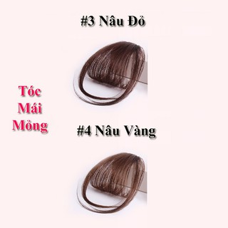 Tóc mái giả mỏng và dày MG1727 loại tốt