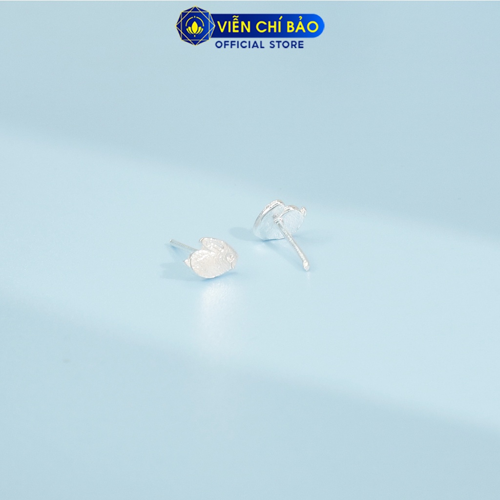 Bông tai thỏ chất liệu bạc 925 thời trang phụ kiện trang sức nữ thương hiệu Viễn Chí Bảo E063