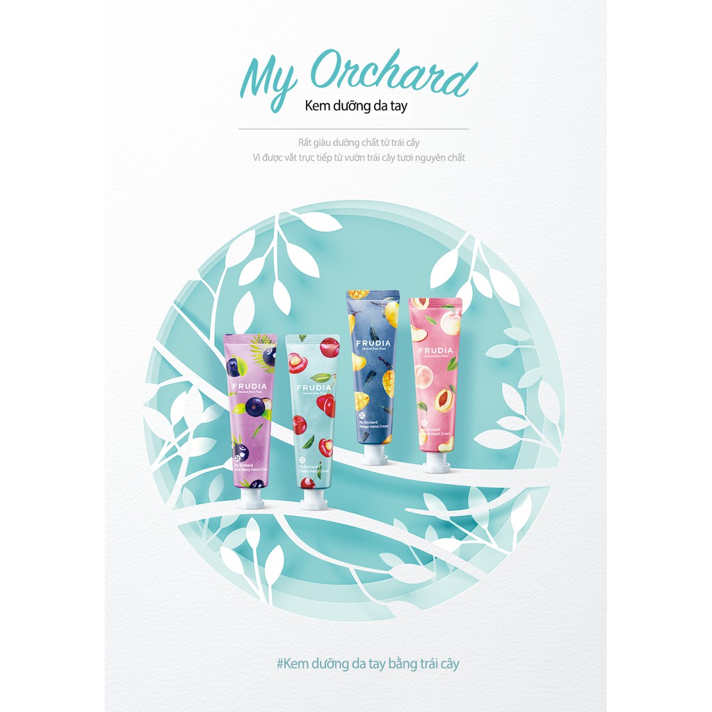 [Mã FMCG8 giảm 8% đơn 250K] Kem Dưỡng Ẩm Tay Chiết Xuất Thanh Long Frudia My Orchard Dragon Fruit Handcream 30ml | BigBuy360 - bigbuy360.vn
