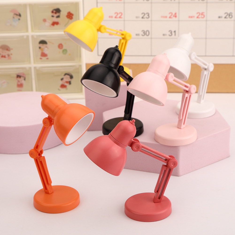 Đèn LED Mini Để Bàn Gấp Gọn-Có Thể Ban Đêm Đọc Sách Đèn Cho Nhà Phòng Máy Tính Đèn Ngủ Mắt Bảo Vệ Cho đêm Học Du Lịch Di Động