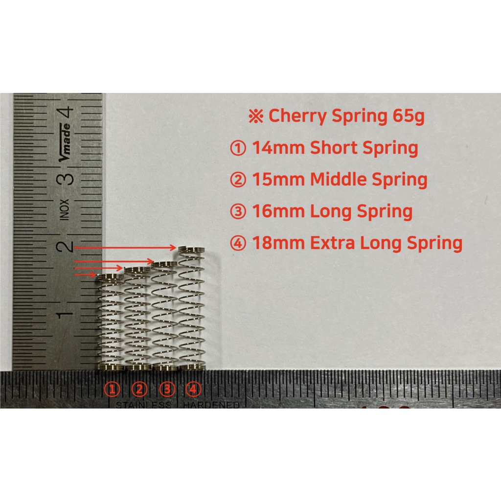 Lò xo bàn phím cơ - TX MX Spring Long | Extra Long