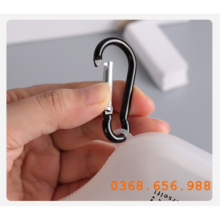Hộp lưu trữ Khẩu trang Chống bụi, vi khuẩn. MUA HỘP TẶNG MÓC TREO