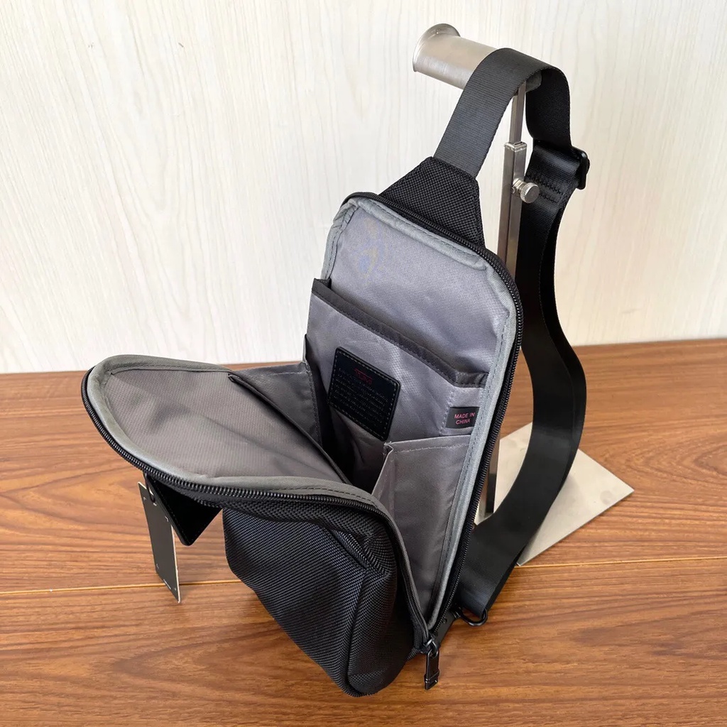 Tumi 22303911 Ba Lô Chéo Ngực Đa Năng! Quả Bóng Vải nylon Chống Thấm Nước Chống Mòn Tiện Dụng