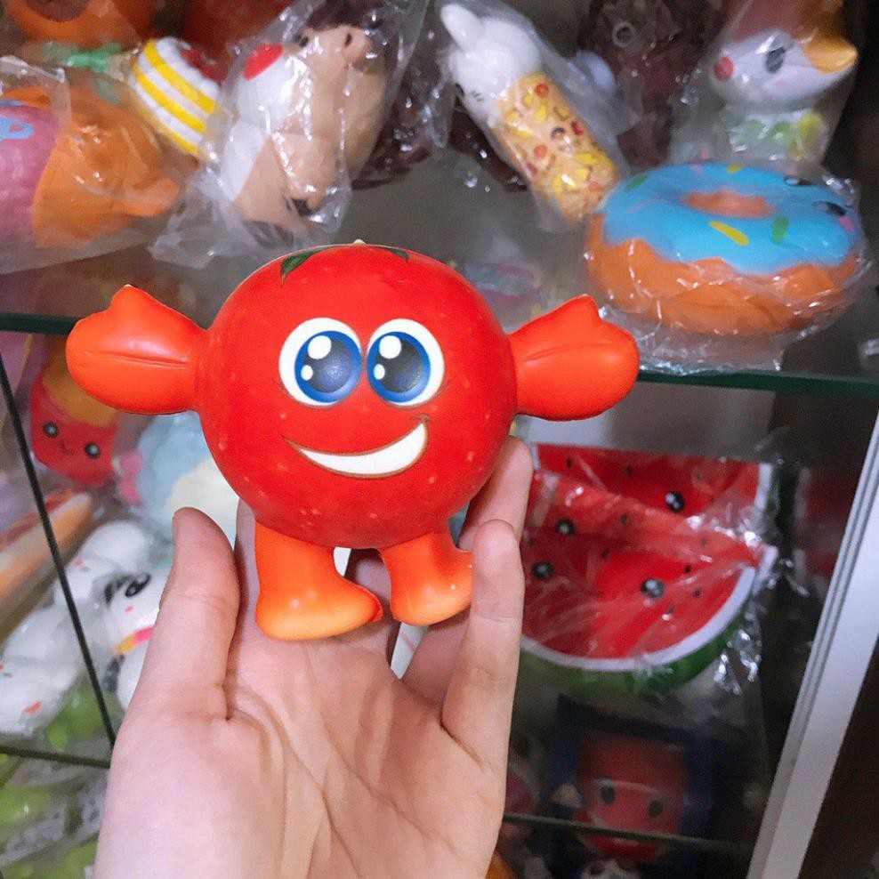 Squishy người trái cây tròn-kèm ảnh thật - có bao bì