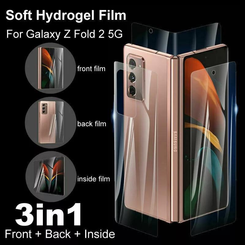 Bộ Miếng Dán PPF Mặt Trước + Sau + Màn Hình Lớn Trong Suốt Cho Samsung Galaxy Z Fold 2,  Filo Shop