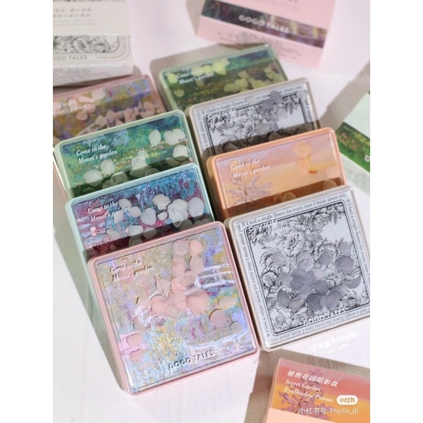 Bảng Phấn Mắt GOGO TALES Secret Garden Eyeshadow Palette