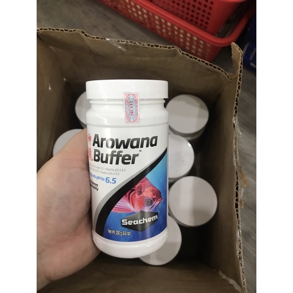 [250GRAM] SEACHEM AROWANA BUFFER - Chất Giúp Giữ pH 6.5 Cho Hồ Cá Rồng