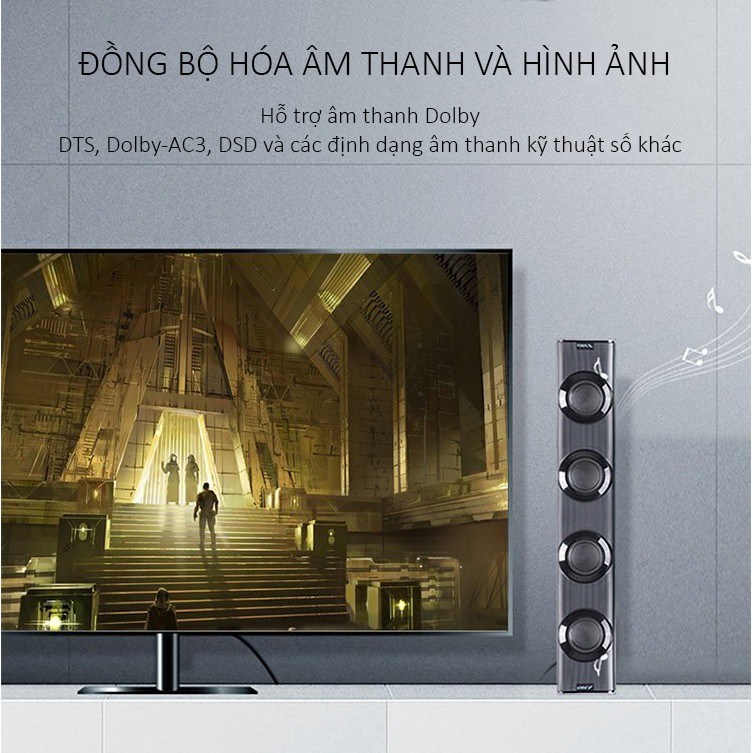 Bộ Chia HDMI 1 Ra 2 Cổng UNITEK V116A Hỗ Trợ 4K Cao Cấp