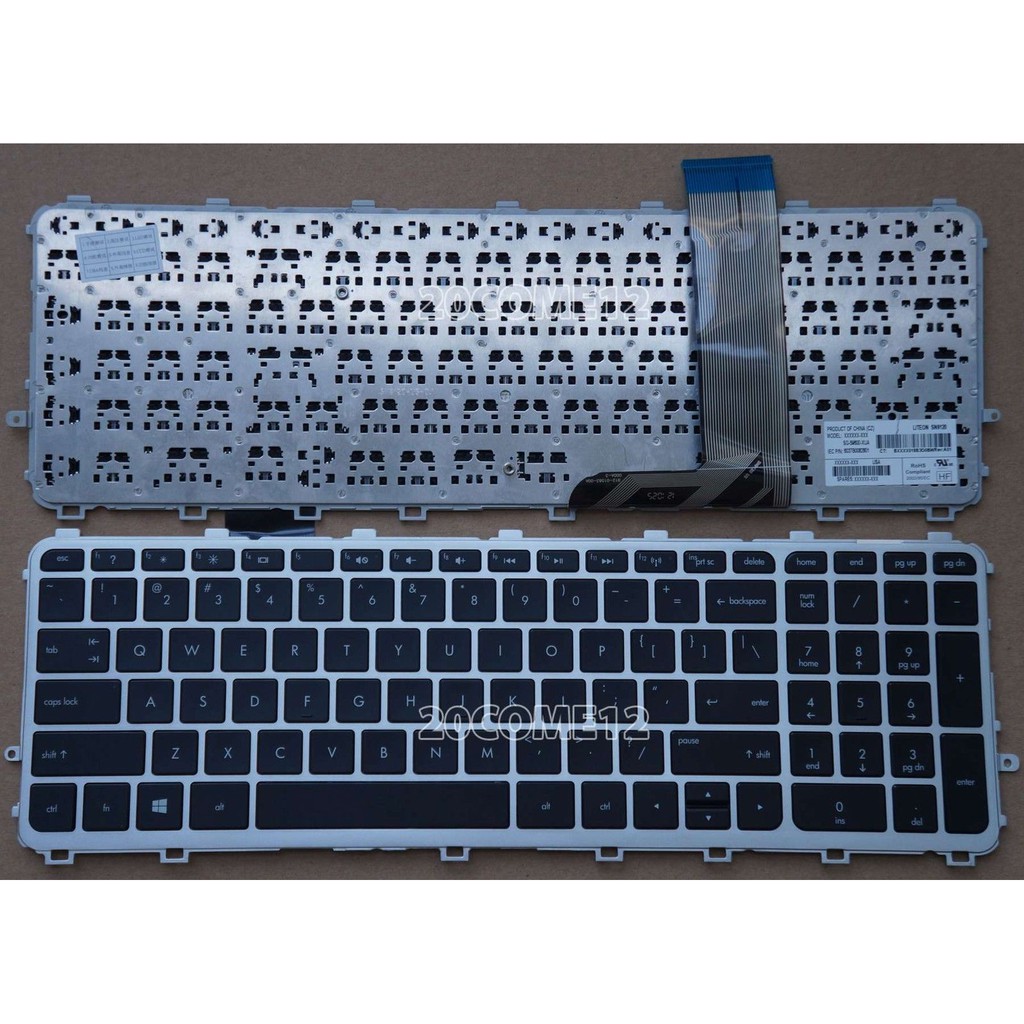 (KEYBOARD) BÀN PHÍM LAPTOP HP 15-J000 dùng cho Envy 15-J 17-J, 15-J000, 15-Q000, 17-J000, m6-n000, m7-j000