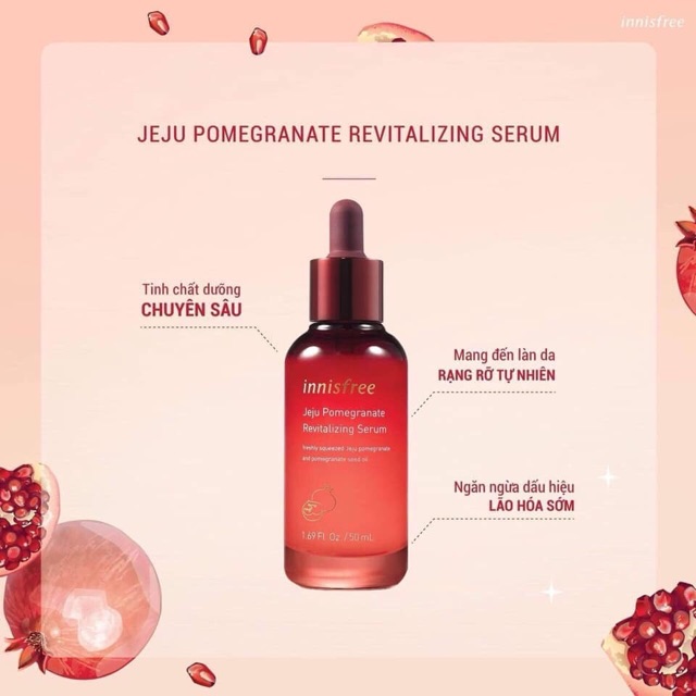 SERUM LỰU ĐỎ INNISFREE - chai 50ml