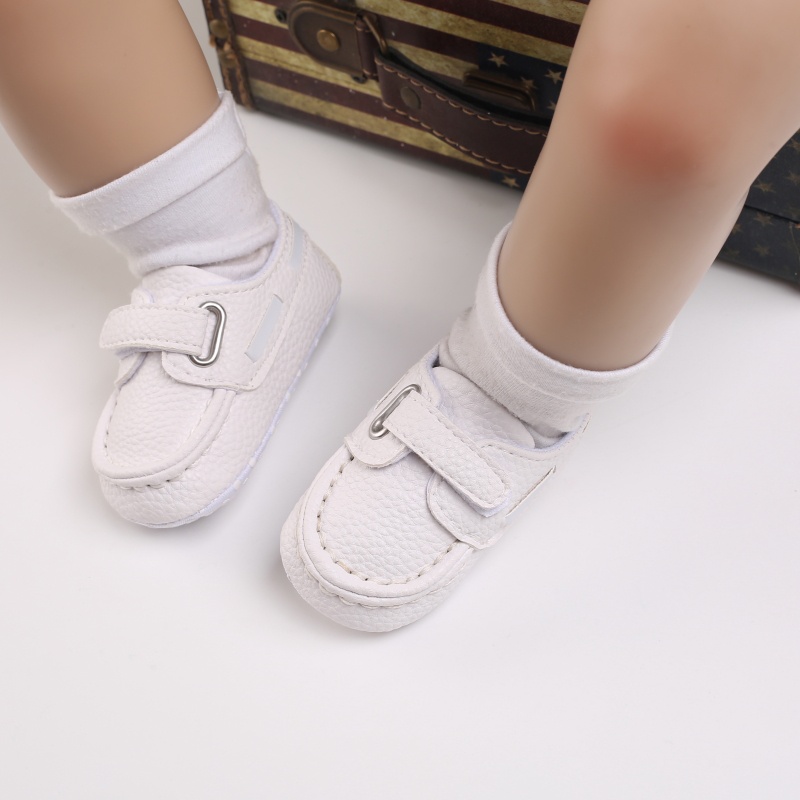 Giày Thể Thao Đế Mềm Màu Trắng Thời Trang Cho Bé Trai Và Gái