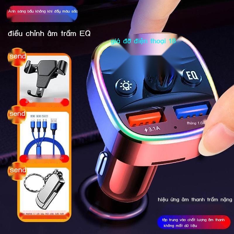 Củ Sạc Nhanh Kiêm Bật Lửa Thuốc Lá Cho Xe Hơi