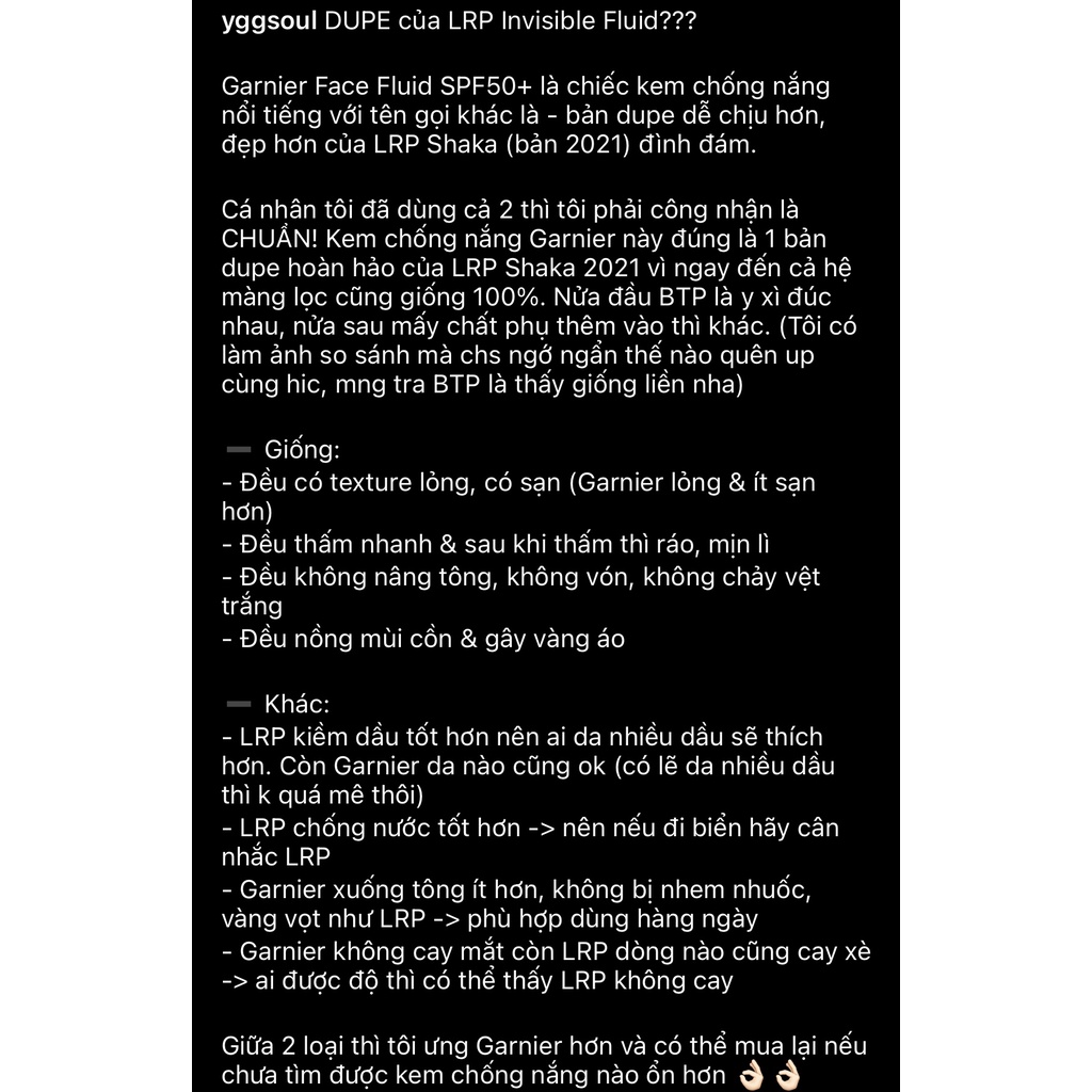 Kem Chống Nắng Garnier Ambre Soilaire chứa HA Anti Dark Spot& Anti Pollution SPF50+ 40ml