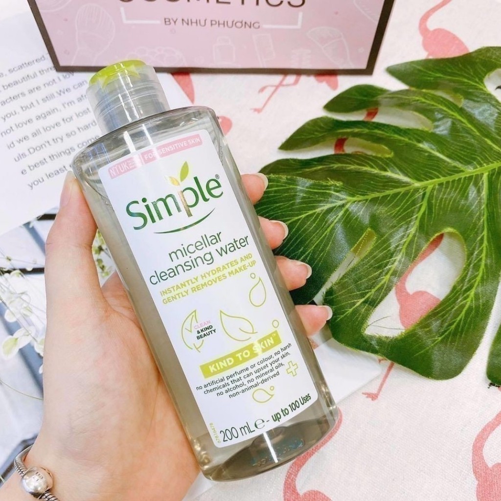 Combo 3 Món Chăm Sóc Da Simple Sữa Rửa Mặt Simple +Nước Tẩy Trang Simple +Nước Hoa Hồng Simple Dành Cho Mọi Loại Da | BigBuy360 - bigbuy360.vn