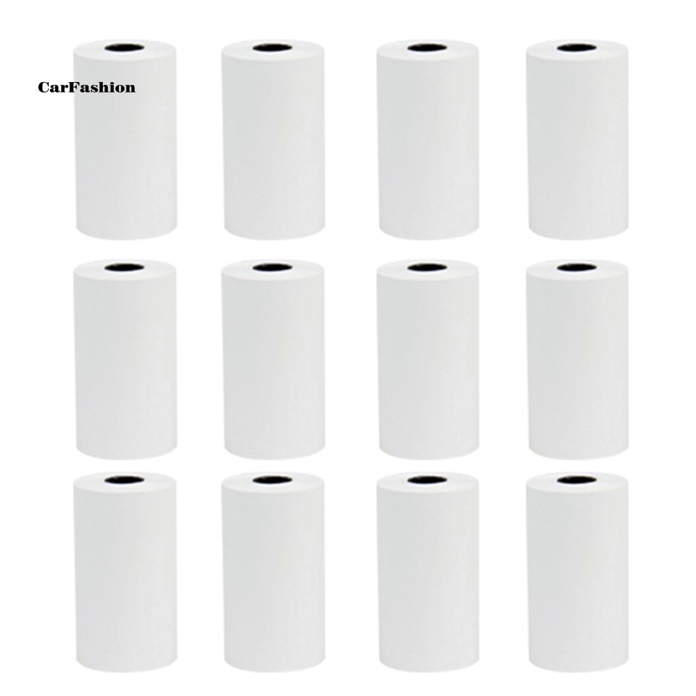 Set 12 Cuộn Giấy Nhiệt 57x30mm Cho Máy In 58mm