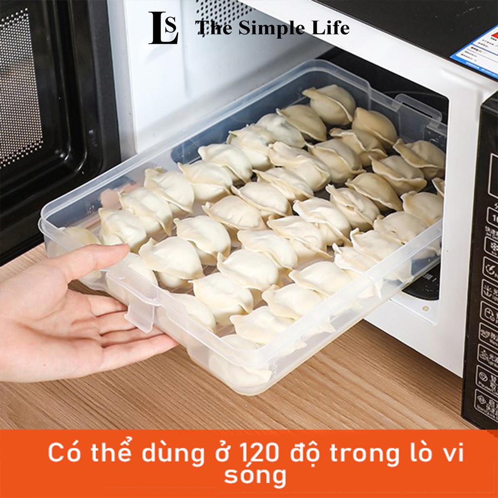 Hộp đựng thực phẩm, hộp đựng trứng, bánh bao trữ đồ tủ lạnh, khay chứa đồ dùng trong lo vi sóng cao cấp [CHÍNH HÃNG]