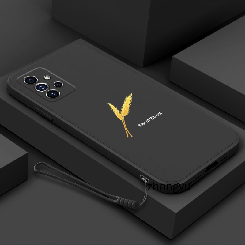 Ốp lưng Samsung a32 a52 a72 4G 5g silicone TPU vàng lúa mạch trường hợp điện thoại Samsung a32 a52 a72 4G 5g