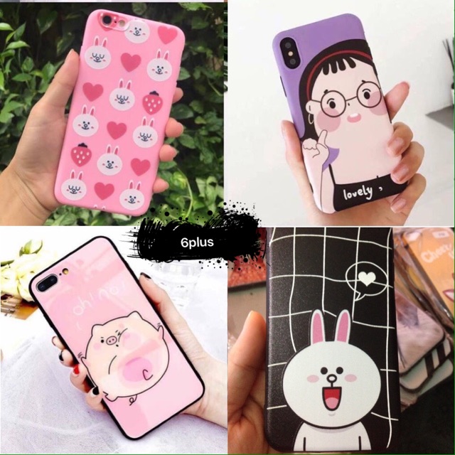 Ốp đt in nổi 6D ip6plus