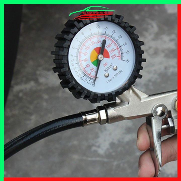 Súng bơm lốp xe có hiển thị đồng hồ đo TG-03
