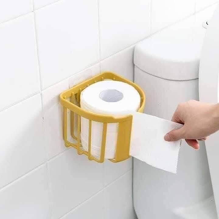Giỏ đựng giấy vệ sinh gắn tường tiện lợi dùng trong nhà tắm