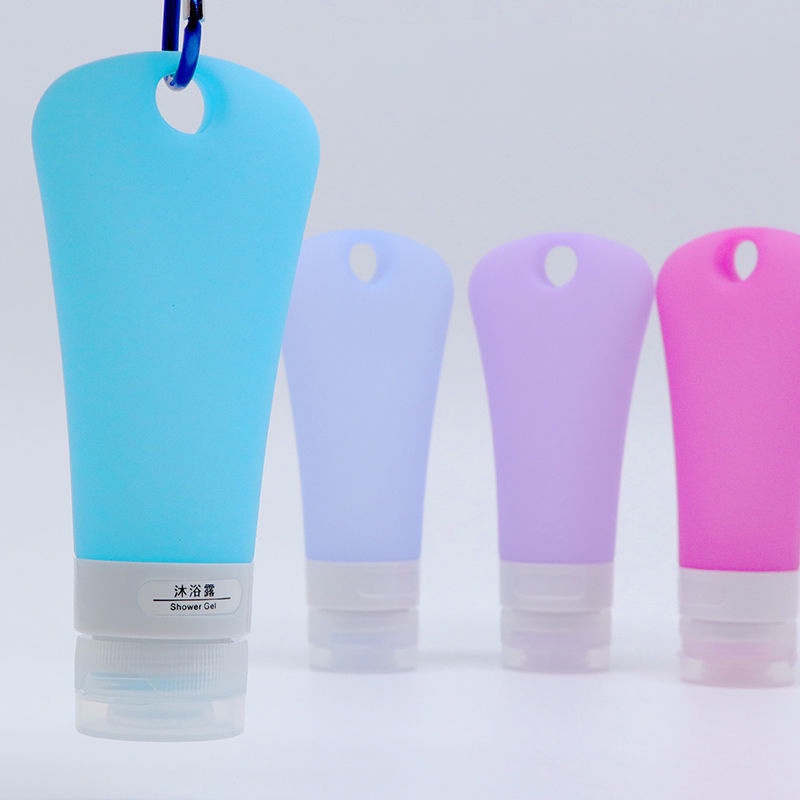 Bộ 3 Chai Chiết Mỹ Phẩm Du Lịch Bằng Silicone Tiện Dụng
