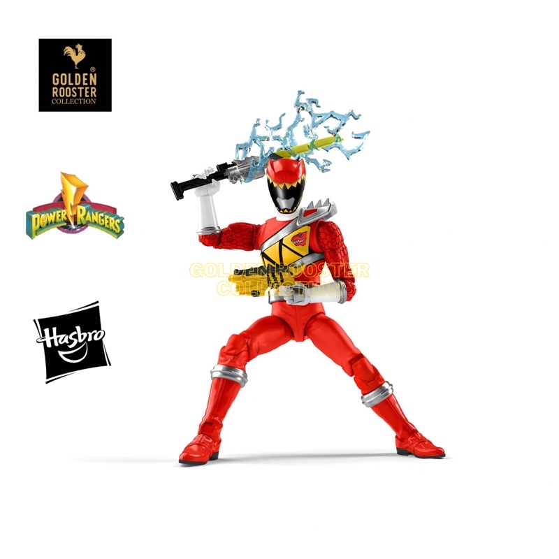 Mô hình nhân vật Hasbro Power Rangers Lightning Collection Dino Charge Red Ranger Figure