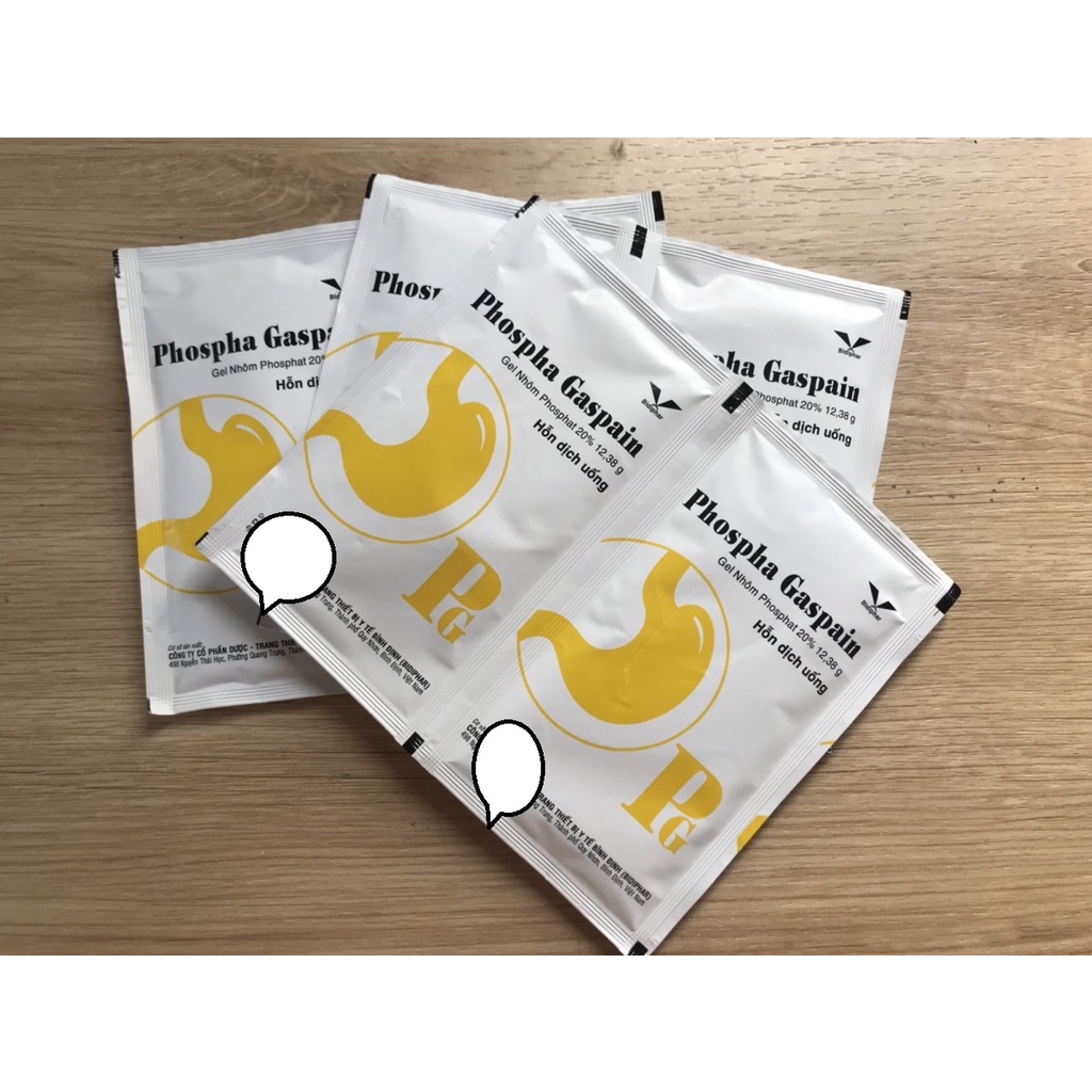 Gói Nhôm Phospha Gaspain 20 GÓI/HỘP ( BÌNH ĐỊNH )