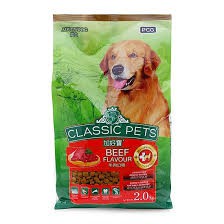 GÓI THỨC ĂN CLASSIC PETS CHÓ TRƯỞNG THÀNH VỊ THỊT BÒ