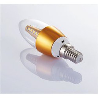 Bóng Đèn Nến LED 5W Đầu thẳng E27 - Ánh sáng vàng