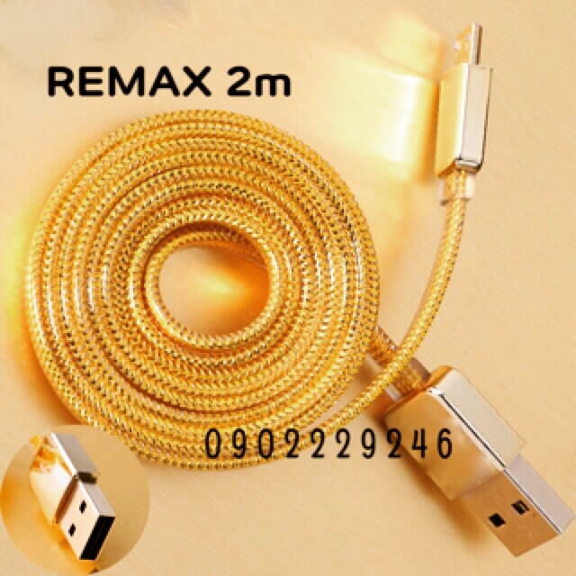 CÁP REMAX GOLD DÀI 2m