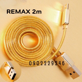 Cáp remax gold dài 2m