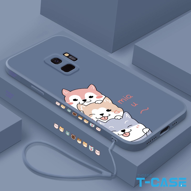 Ốp điện thoại Samsung S9 S9 + S9 Plus S10 S10 + S10 Plus S8 S8 + S8 Plus Soft Lovely Dog TGG