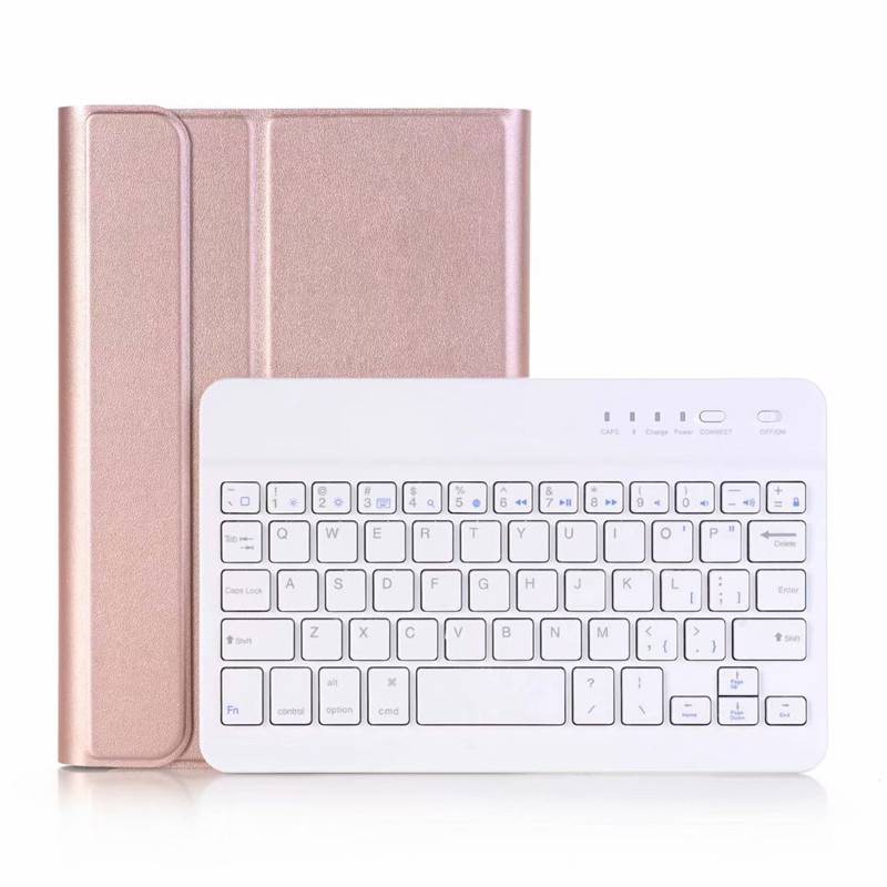Ốp Máy Tính Bảng Có Bàn Phím Bluetooth Không Dây Và Đèn Nền Có Thể Tháo Rời 7 Màu Cho Samsung Galaxy Tab A 8.0 2019 S Pen SM-P205 SM-P200