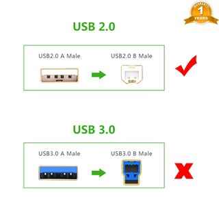 Cáp Máy IN USB chính hãng Ugreen 10352 dài 5M
