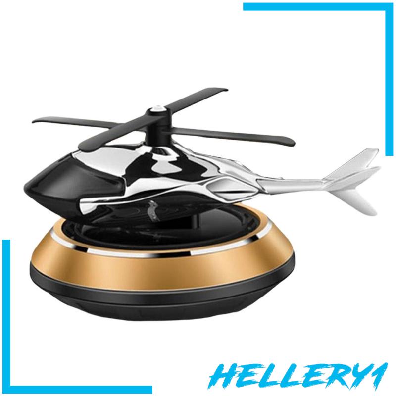 [Hellery1] Máy Khuếch Tán Hương Thơm Xe Hơi Máy Bay Sử Dụng Năng Lượng Mặt Trời Màu Bạc