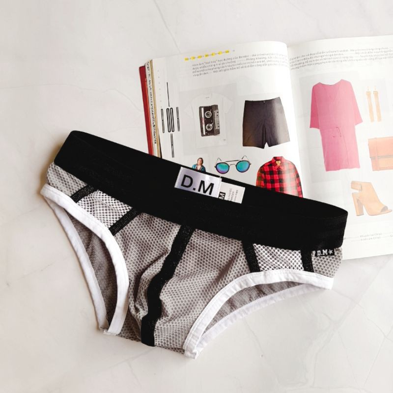 - Quần lót nam tam giác lưới êm ái - DM A27
