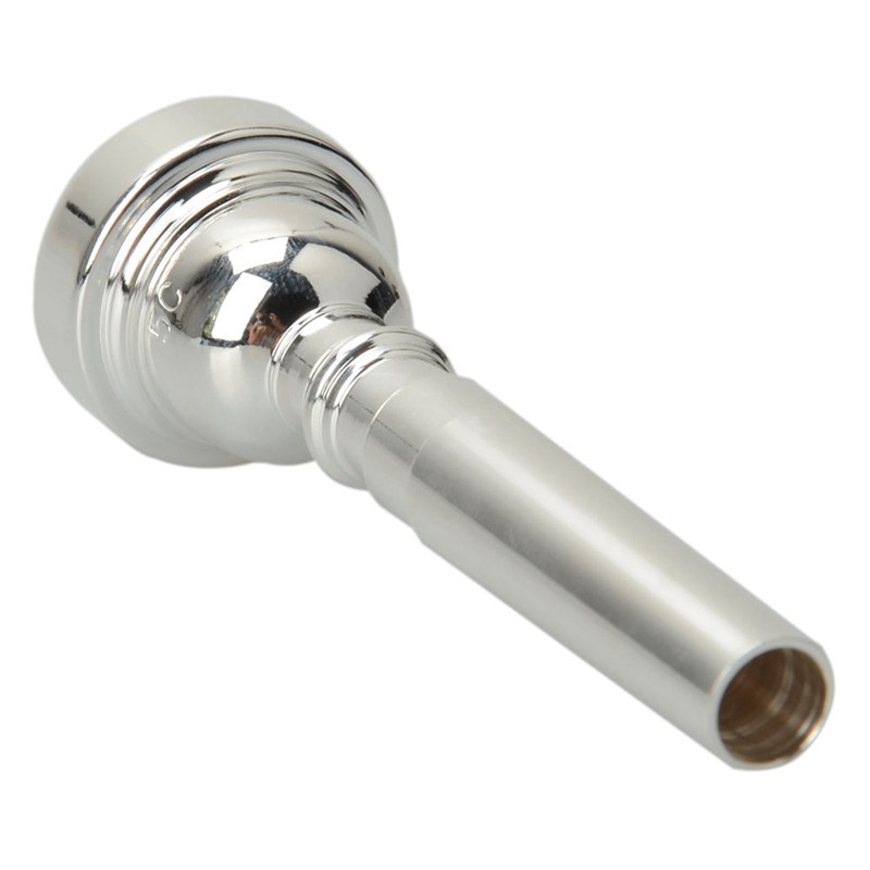 New Silver Nickel-plated Trumpet Mouthpiece 5c 3.35"