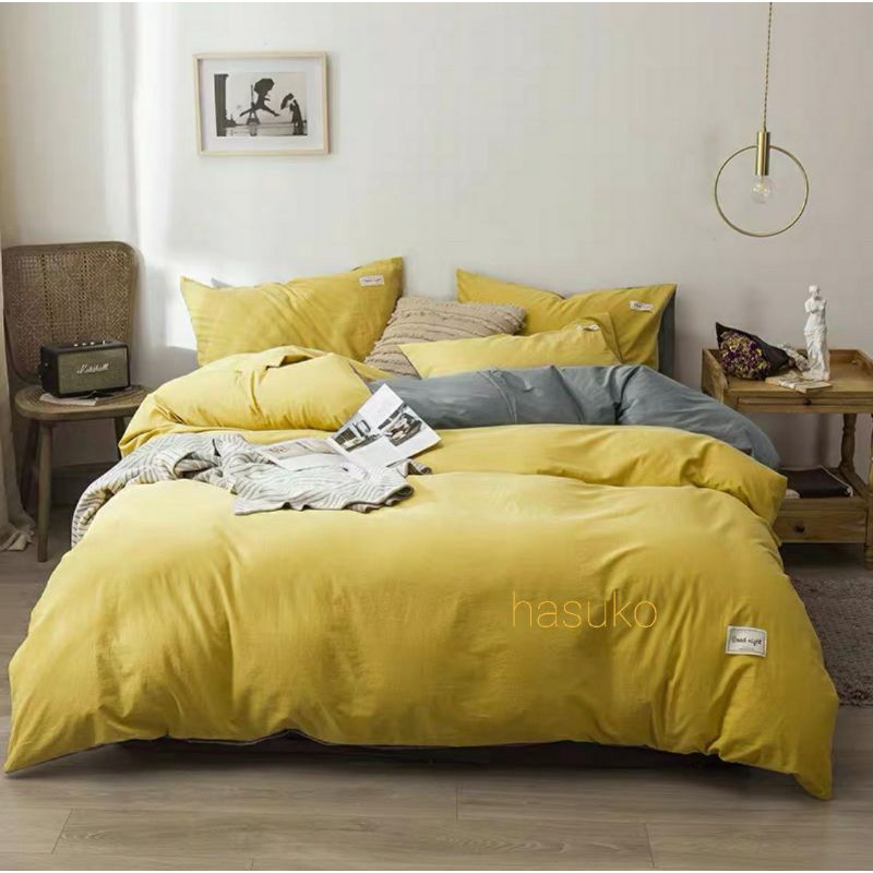 Bộ chăn ga coton Tici nhập khẩu, drap bọc nệm kích thước m2, m6, m8, 2m2, ga chun bọc đệm