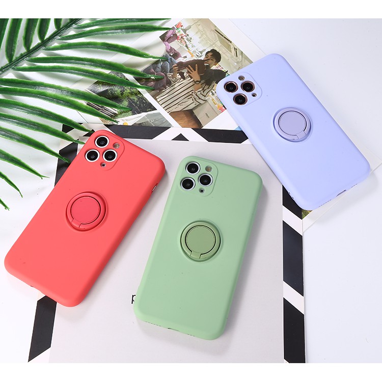 Ốp IPHONE chống bẩn kèm Iring viền vuông giả 7p/8p/x/xsm/11/11pro/pm/12/12pro/12pm/12mini