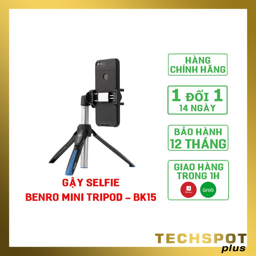 Gậy selfie Benro Mini Tripod - BK15 - Chính hãng