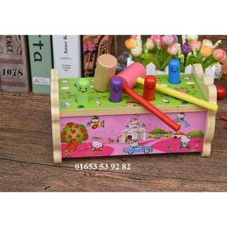 Đập chuột -  mẫu Hello Kitty cho bé gái