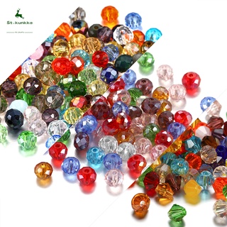 St.kunkka 70-300 Hạt Thủy Tinh Đầy Màu Sắc (3X4X6X8Mm)
