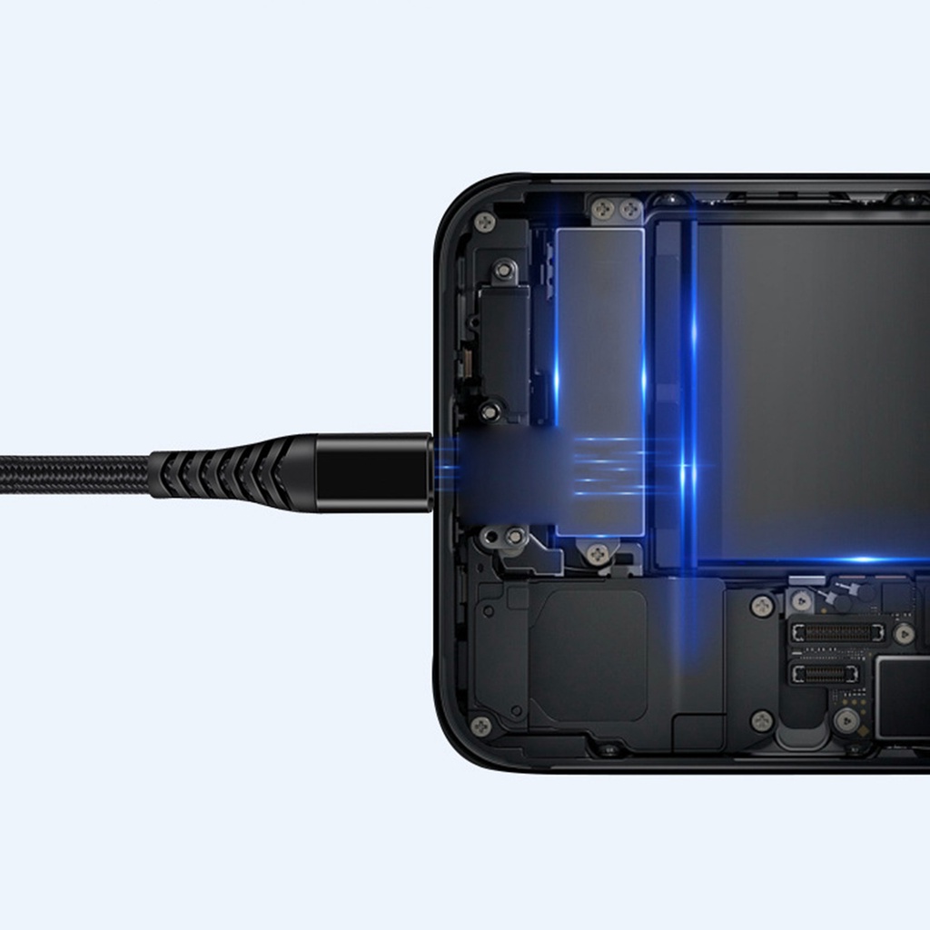 Cáp sạc nhanh PD 60W USB 2.0 Type C sang Type-C cho điện thoại