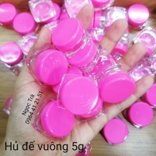 Combo 100c hủ 5g đế vuông