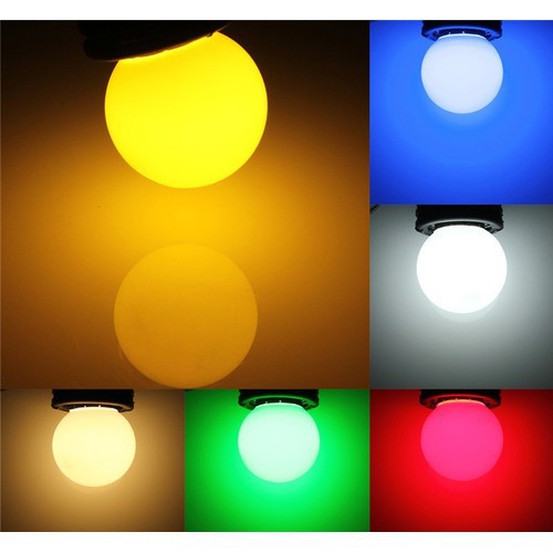 Bóng LED màu trang trí cửa hàng, sân vườn