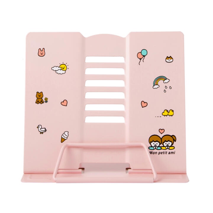 Giá Đỡ Sách ARTBOX Hàn Quốc Chất Liệu Sắt Màu Hồng Dễ Thương